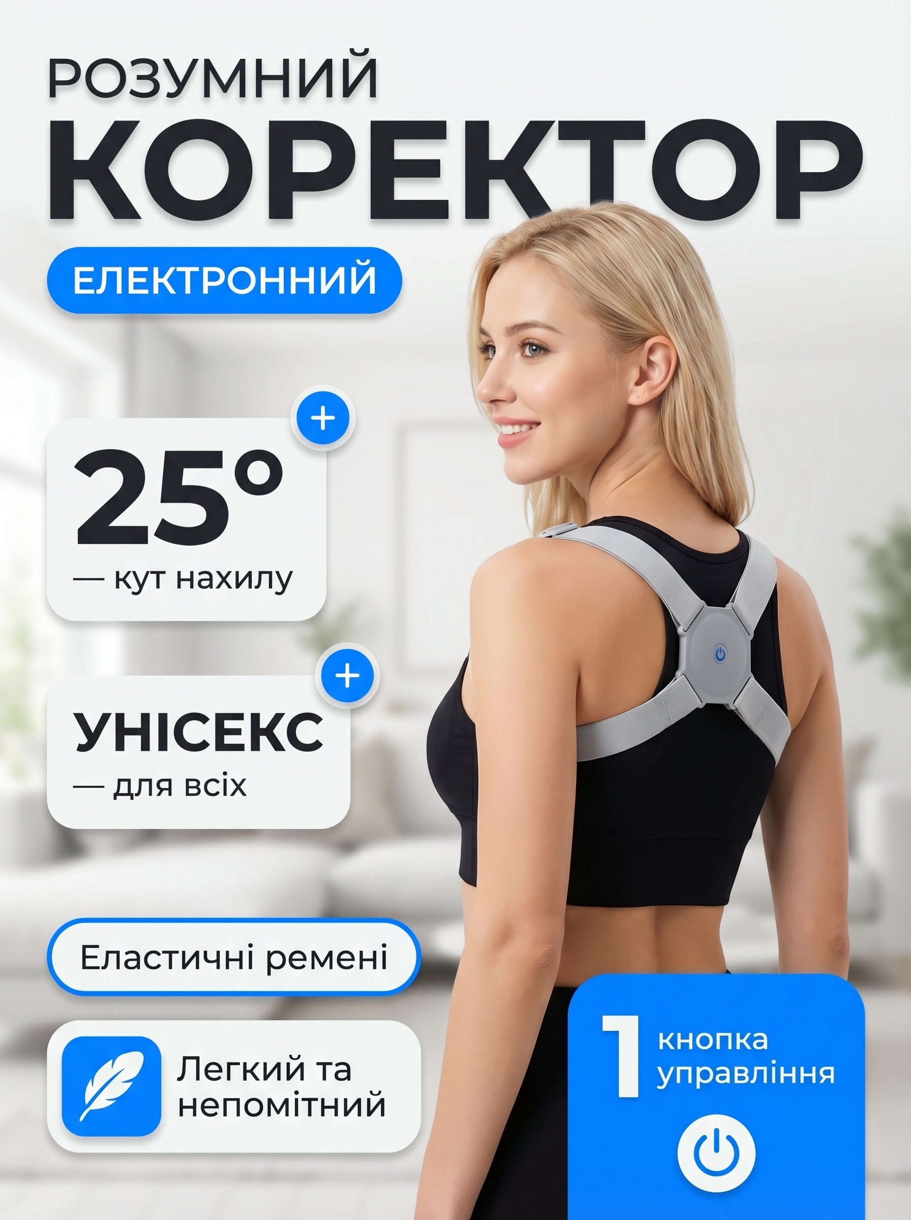 Електронний коректор постави